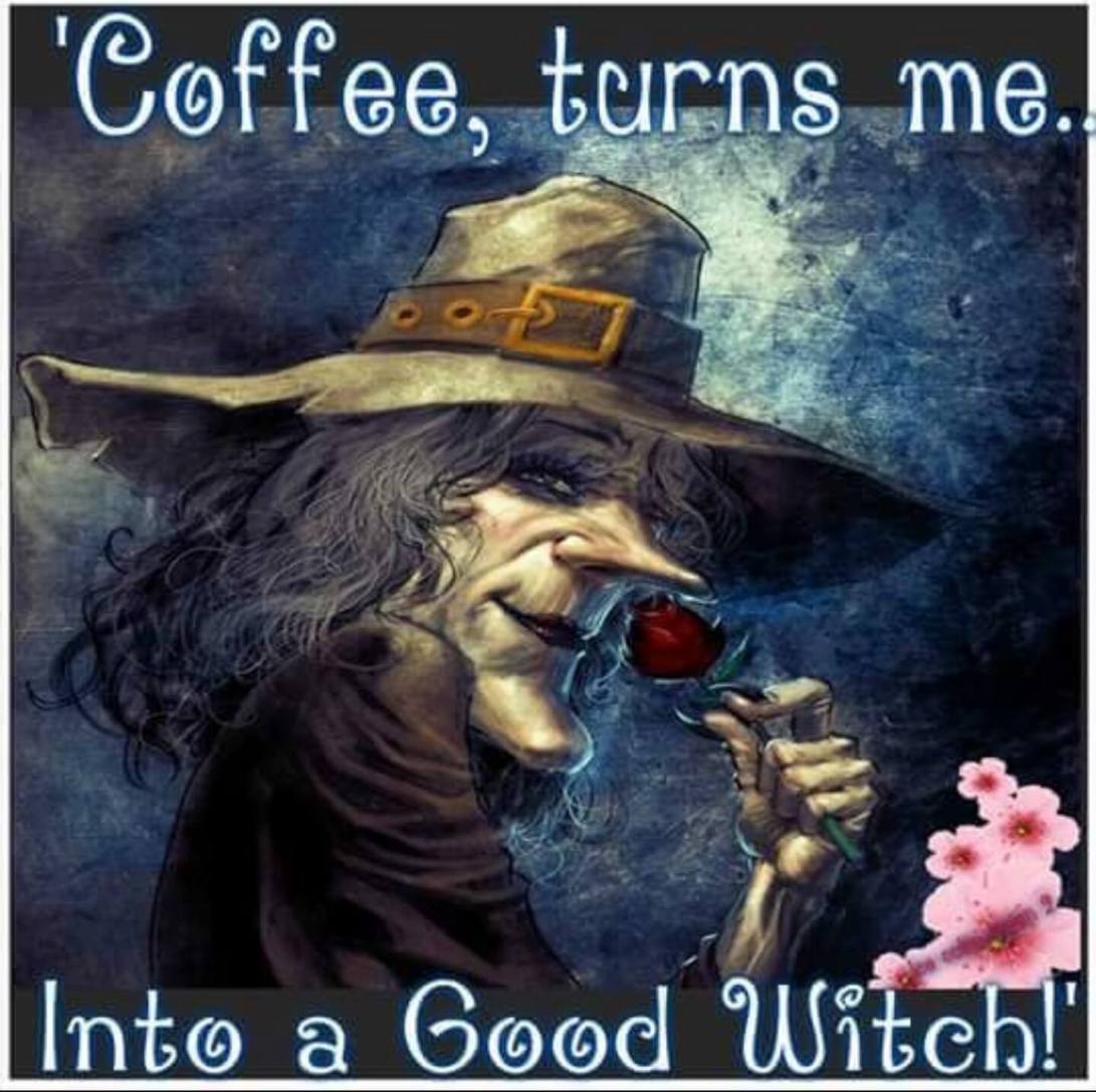 COFFEE GOOD WITCH