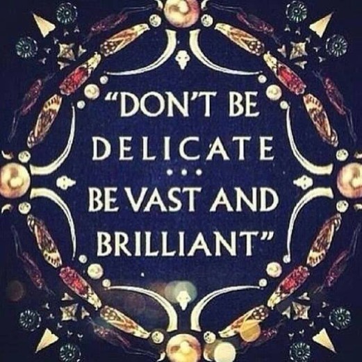 DONT BE DELICATE
