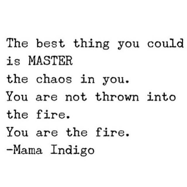 YOU ARE THE FIRE
