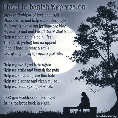 CHANT TO BANISH DEPRESSION