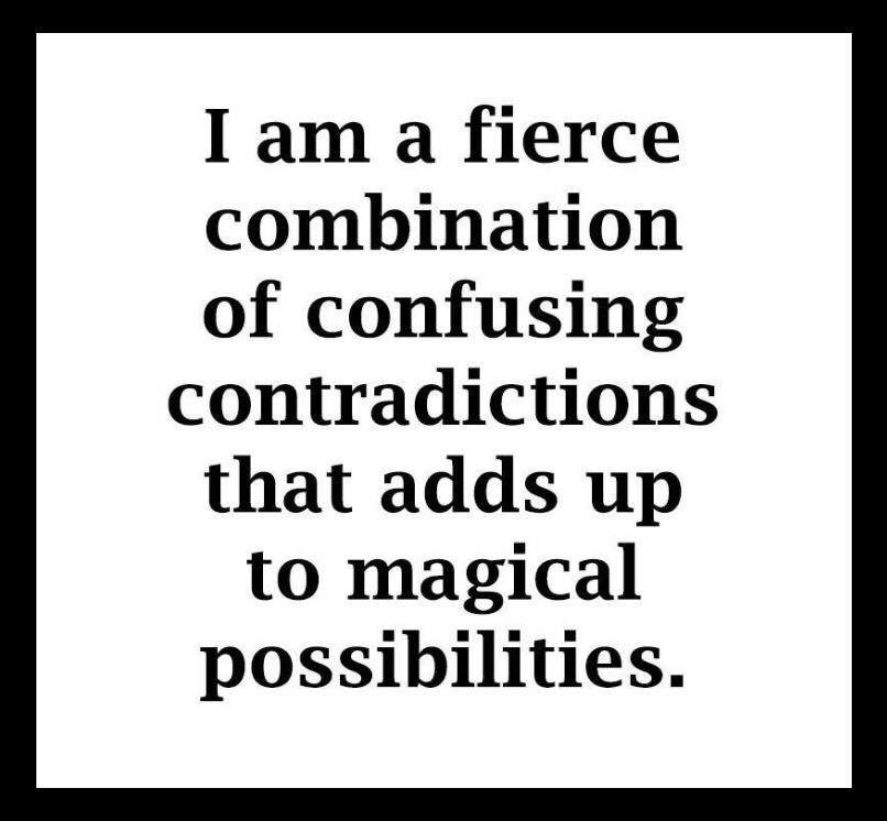 Confusing contradictions