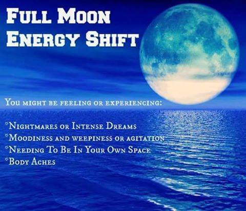 FULL MOON ENERGY SHIFT